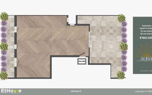 Piano Sottotetto – Spazio esclusivo e possibilità di ampliamento